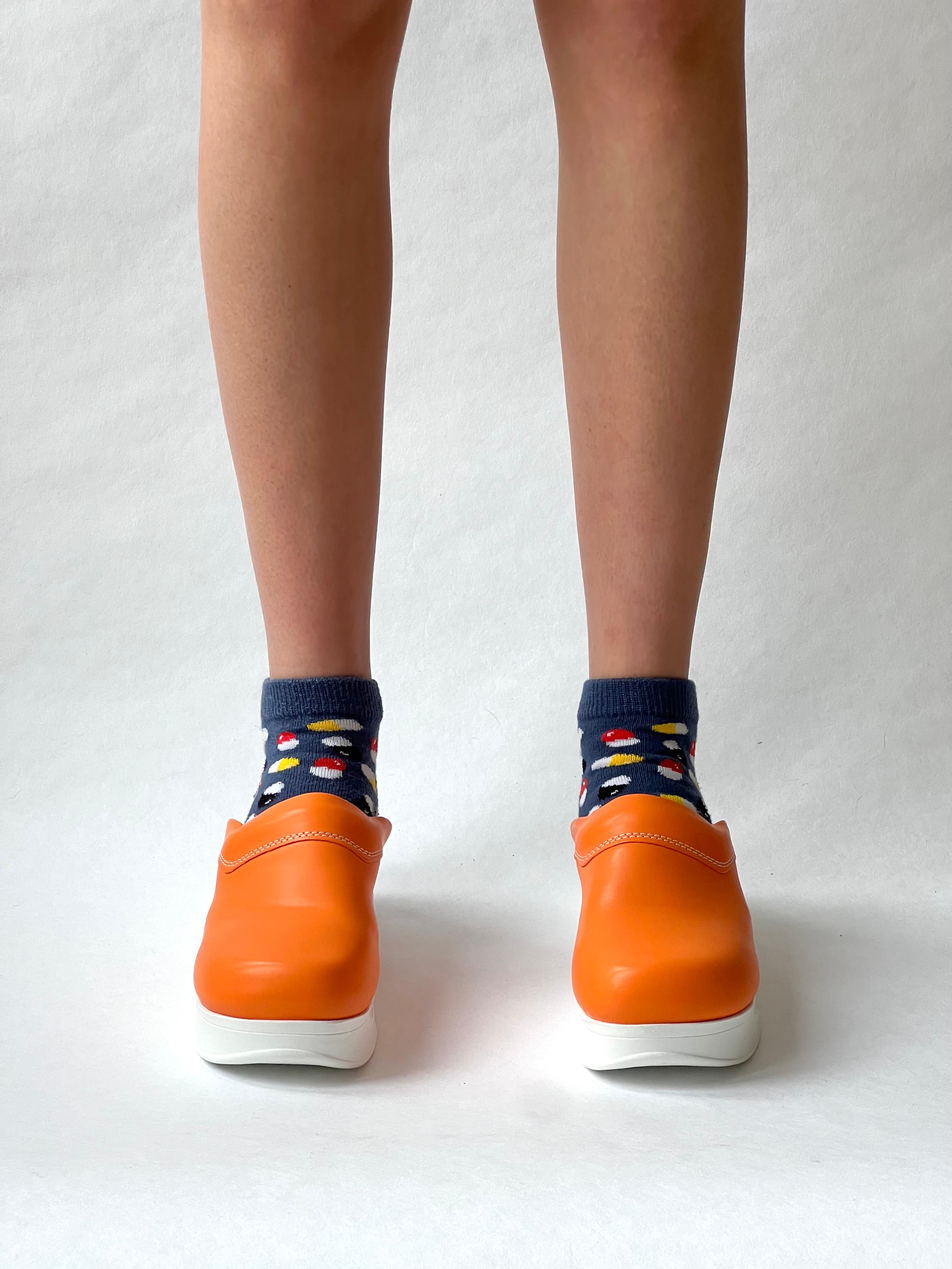 Airmeds Klompen Effen Oranje