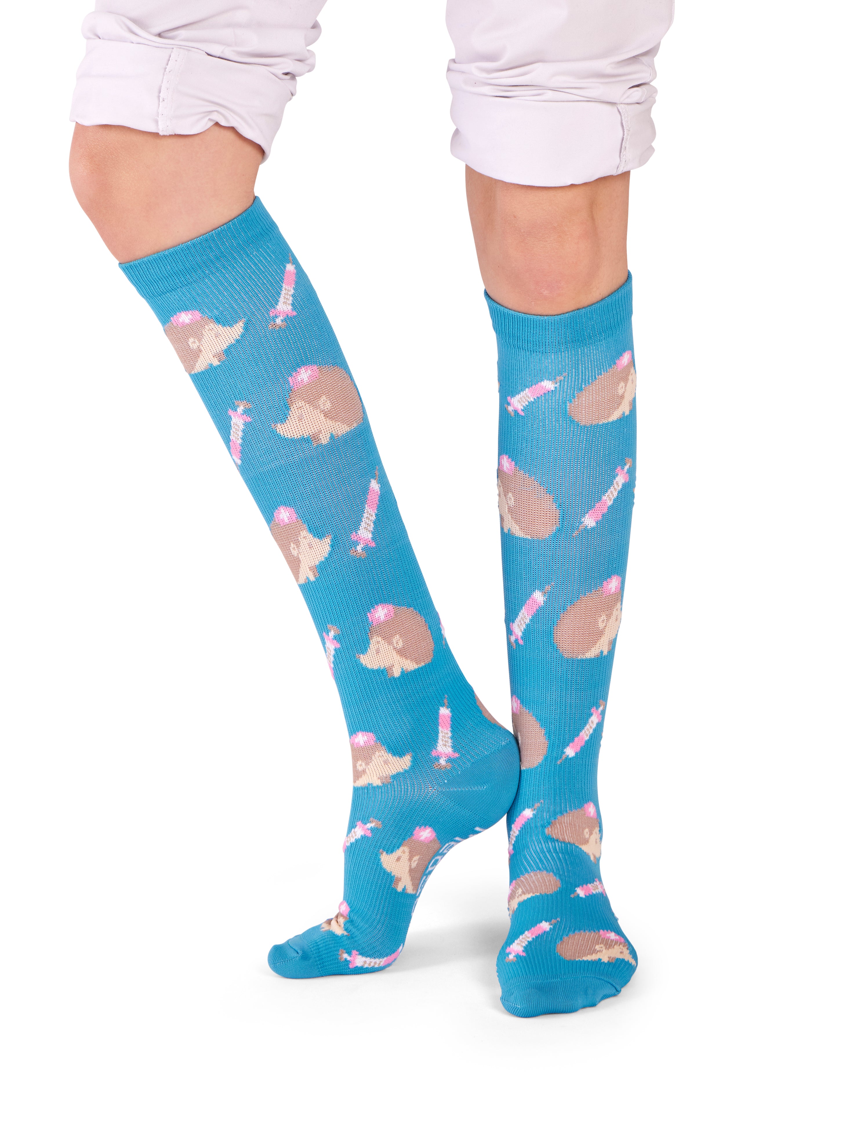 Egeltjes Compressie Sokken