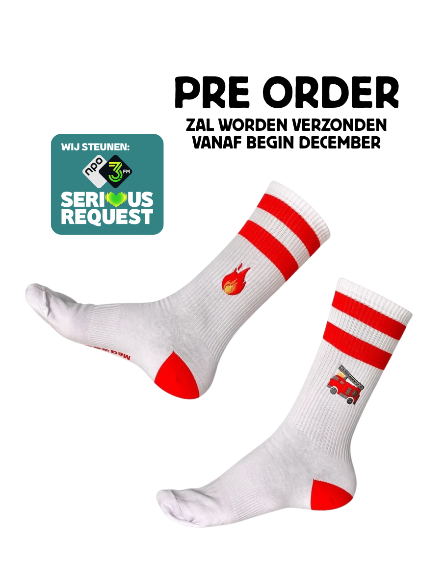 PRE ORDER MedSocks x Brandweervrouw Sjors
