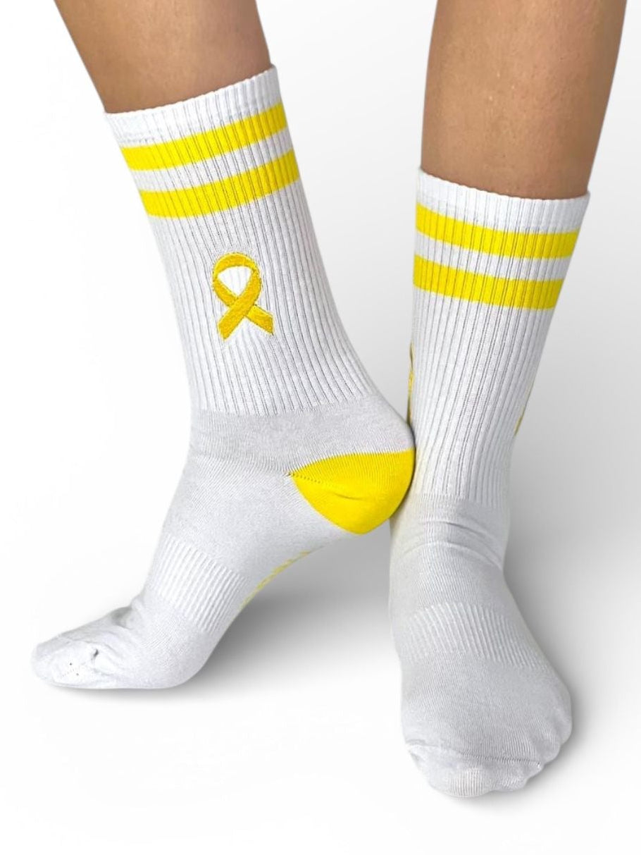 Yellow Ribbon Sportsokken