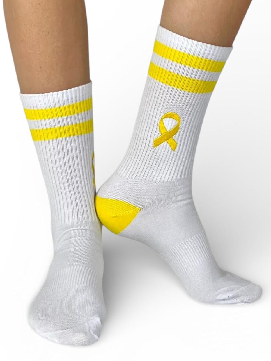 Yellow Ribbon Sportsokken