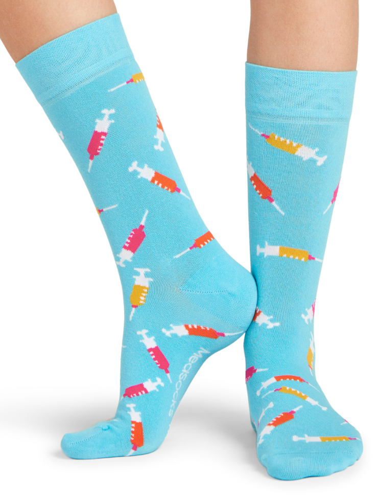 Spritzen MedSocks Blau 💉