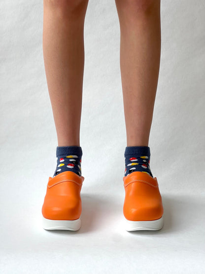 Airmeds Klompen Effen Oranje