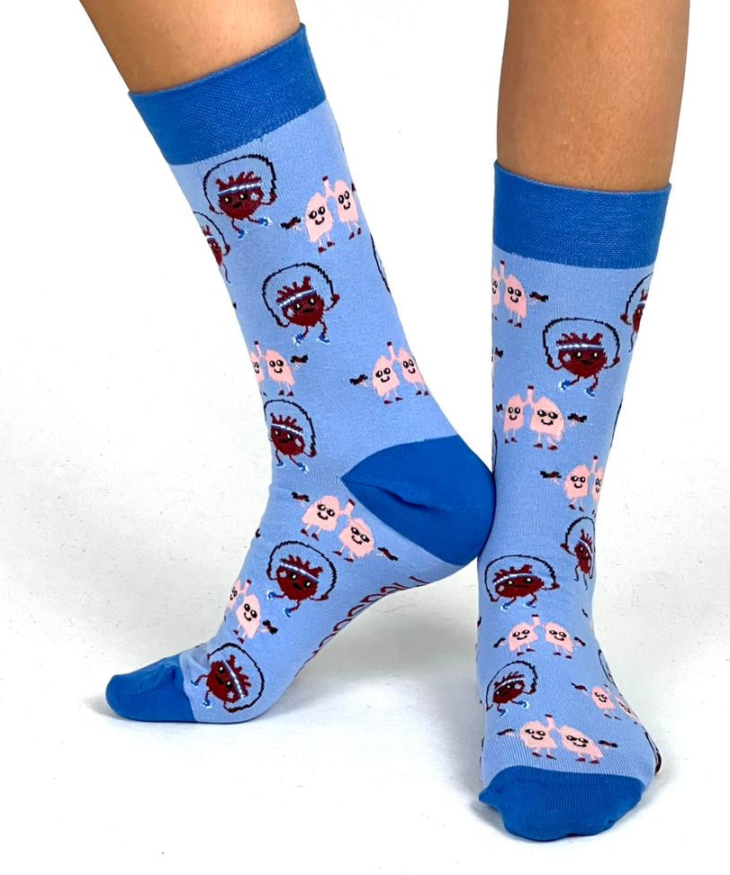 Work Out Heart and Lung MedSocks