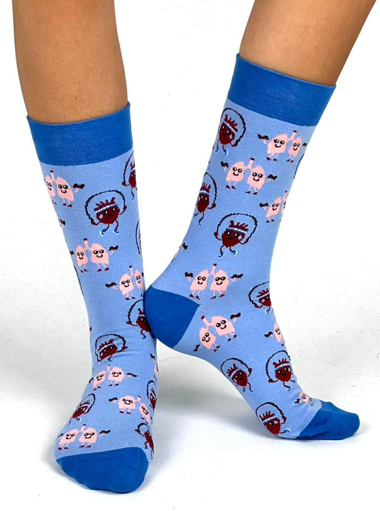 Work Out Heart and Lung MedSocks