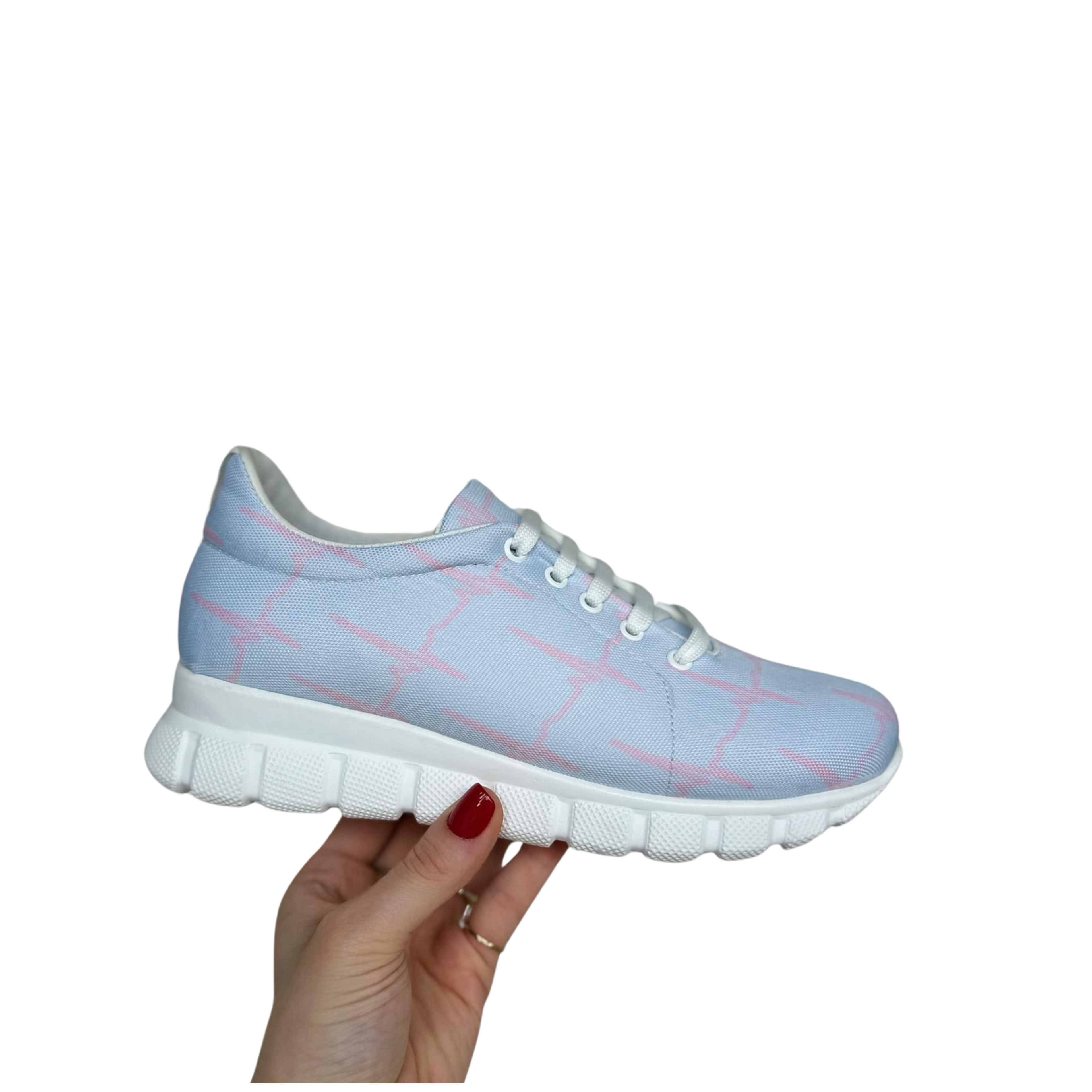 MedSocks Sneakers ECG Blauw