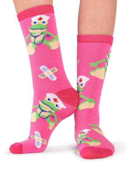 Medsocks Knuffelvriendje Roze