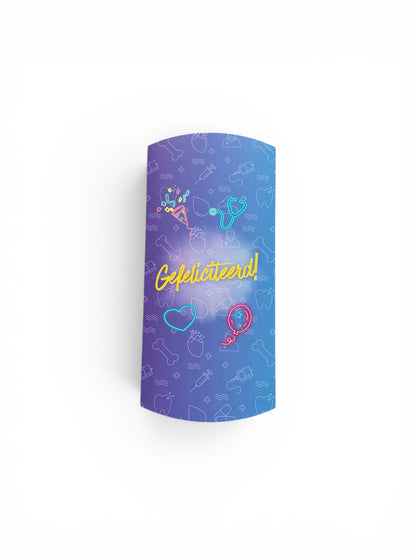DIY Gondeldoosje cadeauverpakking - Gefeliciteerd!