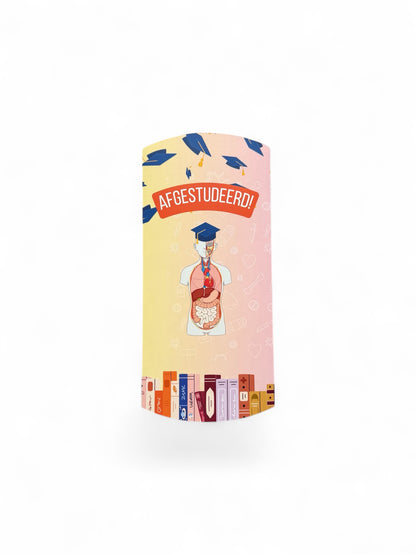 DIY Gondeldoosje cadeauverpakking - Afgestudeerd!