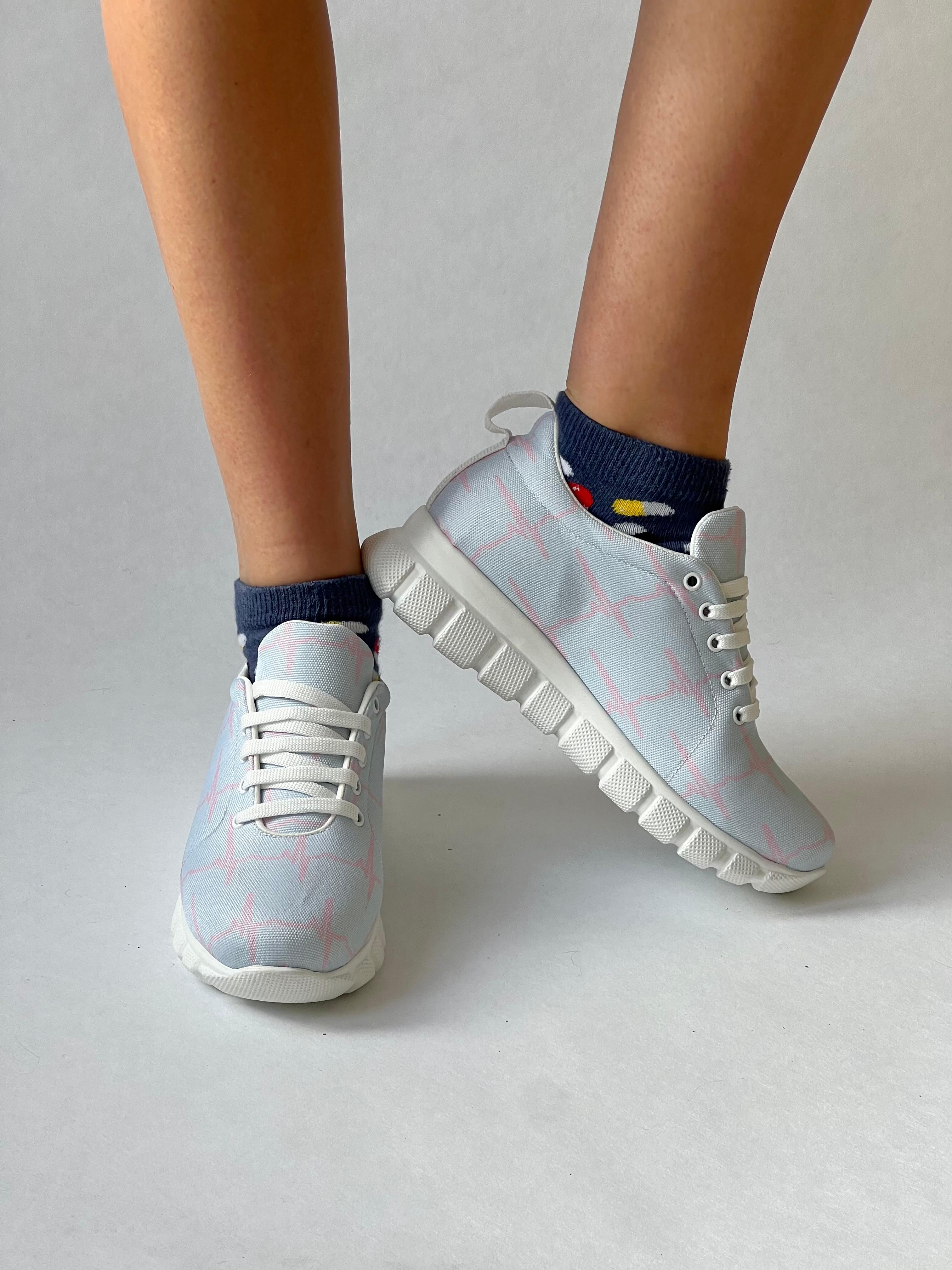 MedSocks Sneakers ECG Blauw