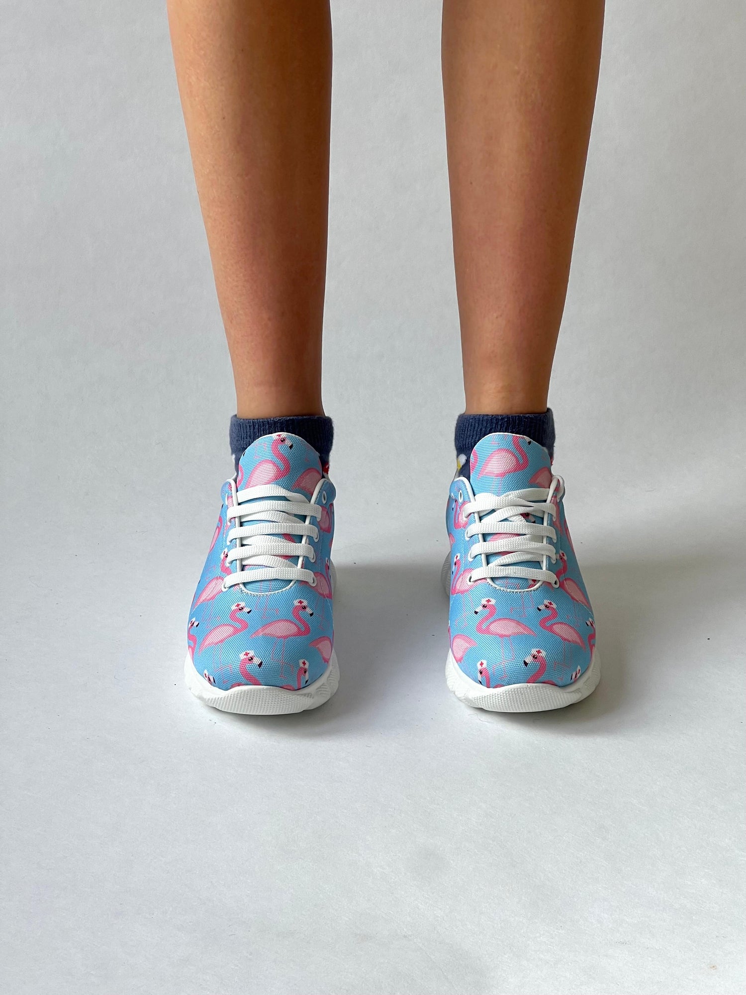 MedSocks Sneakers Flamingo