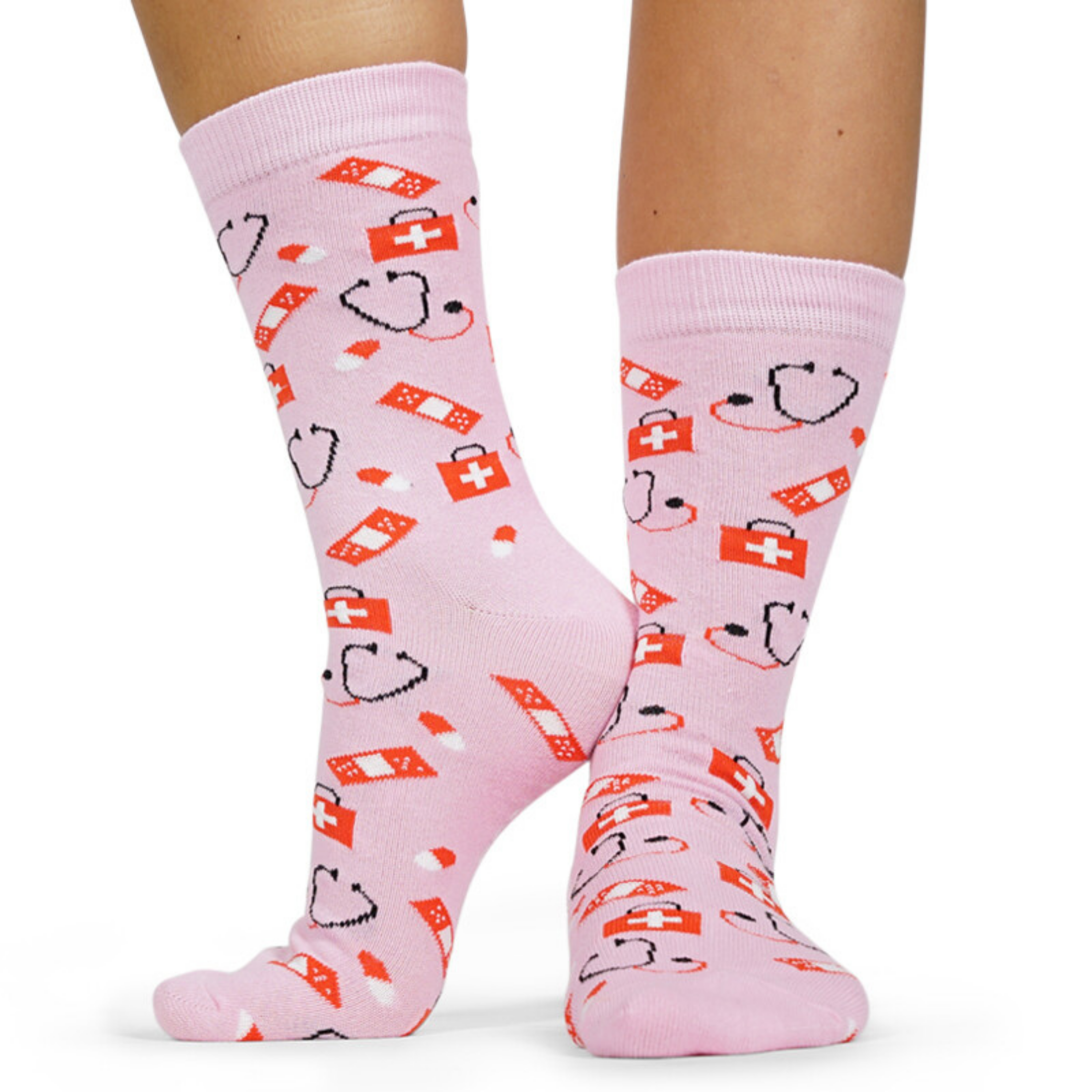 🩺 Roze Zorg Sokken | Verpleegkunde Sokken - MedSocks