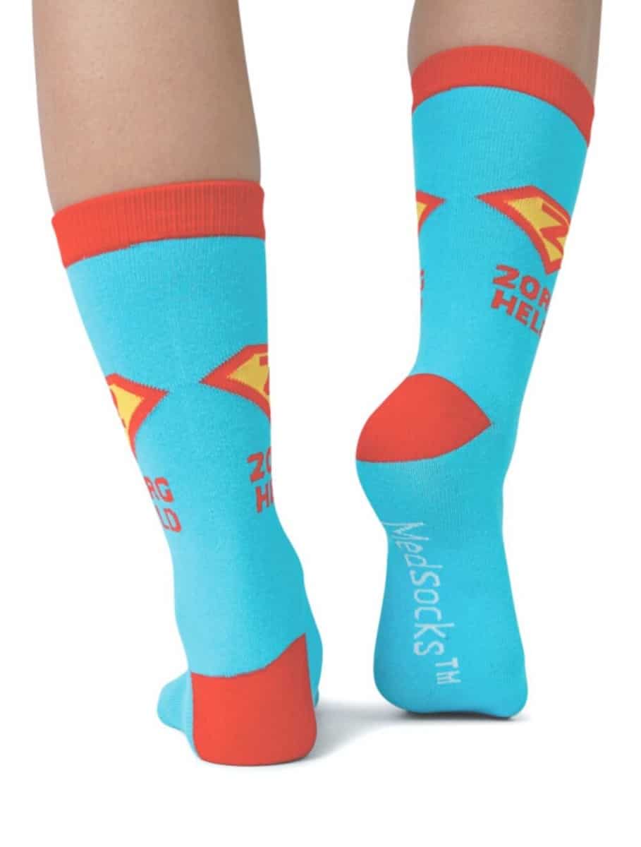 Zorgheld Sokken Lichtblauw - MedSocks