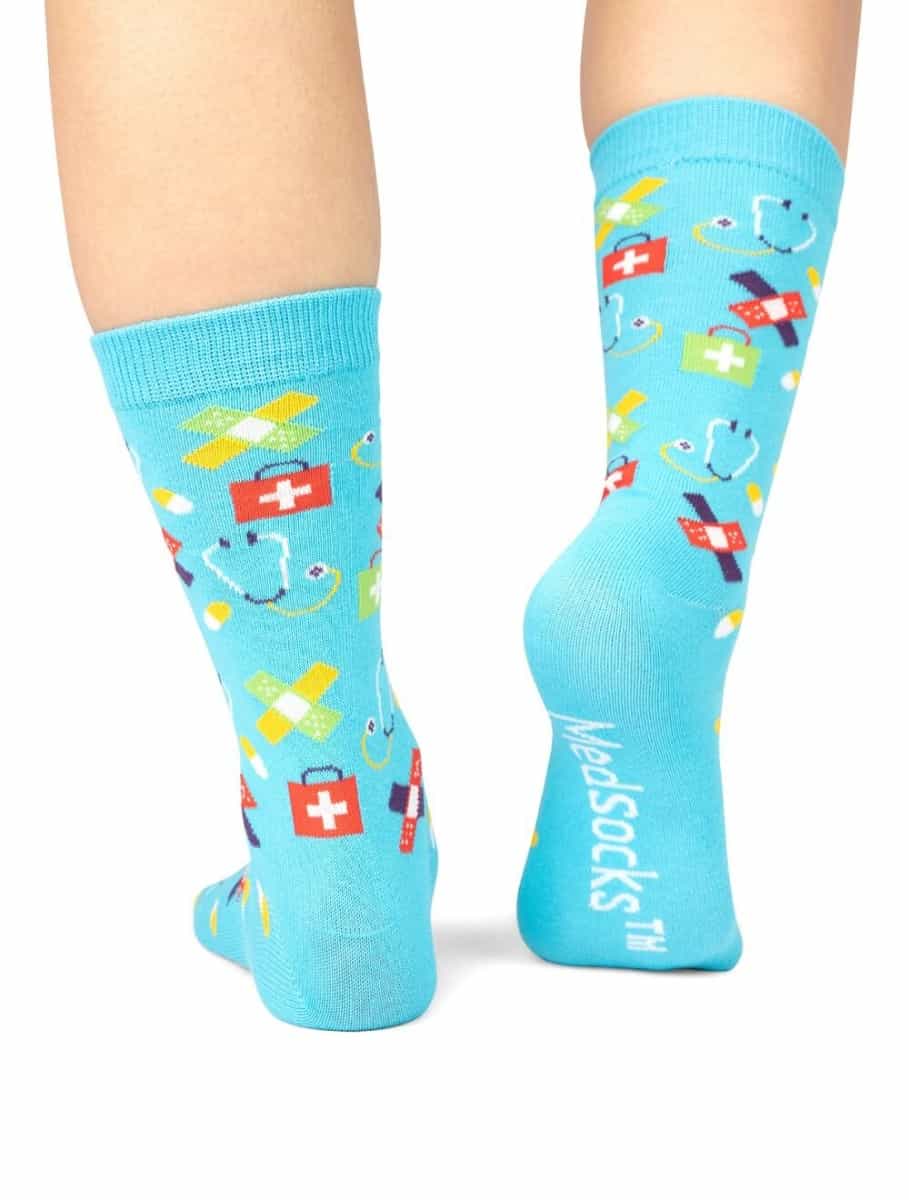 🌈 Regenboog Zorg Sokken 🩺 - MedSocks