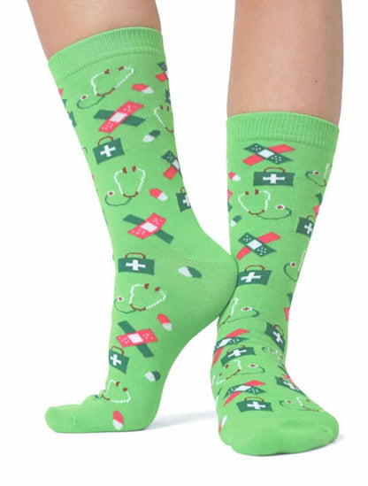 🟩 Zorg Sokken Groen 🩺 - MedSocks