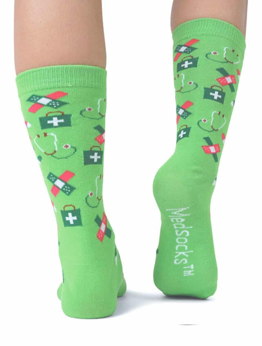 🟩 Zorg Sokken Groen 🩺 - MedSocks